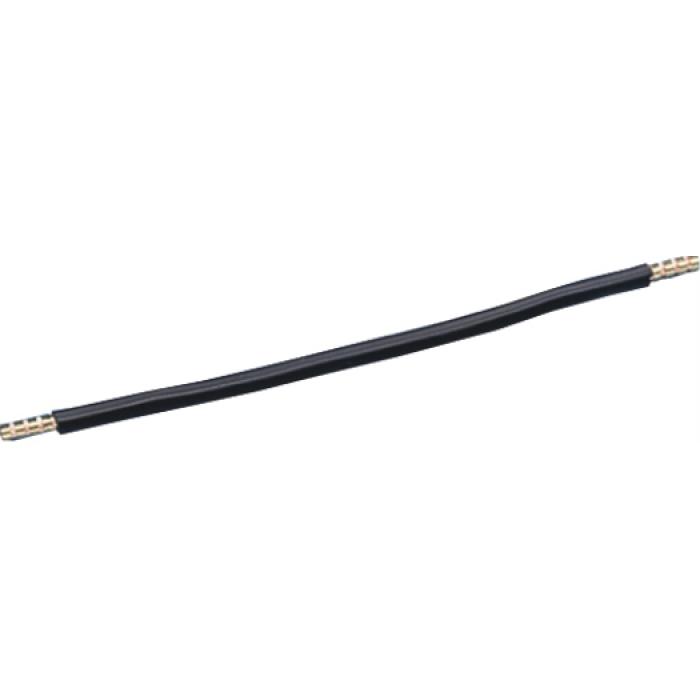 Mostek kablowy - obie strony z rękawem z drutu o średnicy 11 mm - kolor niebieski lub czarny - Cena za opakowanie