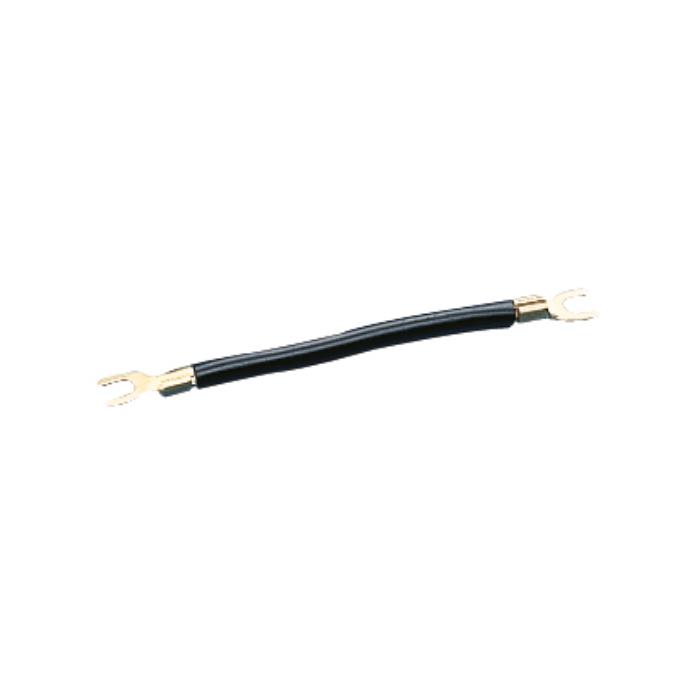 Wiring bridge - on both sides with M5 spade - color black - 125-360 mm