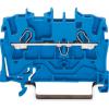 Reihenklemme WAGO - Farbe blau - 2-Leiter-Durchgangsklemme - 800 V / 8 kV / 3