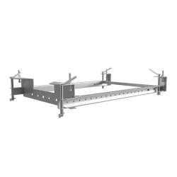 SETO crane frame - for jib - galvanized steel - 1199 x 768 x 143 mm