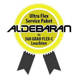 Pack de services Ultra Flex pour votre éclairage ALDEBARAN® 360 GRAD FLEX-C LED 2.0 - Garantie prolongée de 3 ans