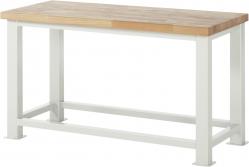 Ciężki stół warsztatowy - solidny blat bukowy - max. 2500 kg