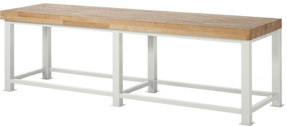 Ciężki stół warsztatowy - solidny blat bukowy - max. 4500 kg