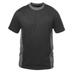 Arbeitsshirt "MADRID" - Farbe schwarz/grau - Gr. S-XXXL - 100% Baumwolle