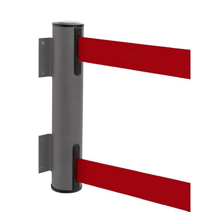 Wall mounting "GLWD 45" - 2 straps - strap width about 5 cm - max. Belt extension 2.3 m