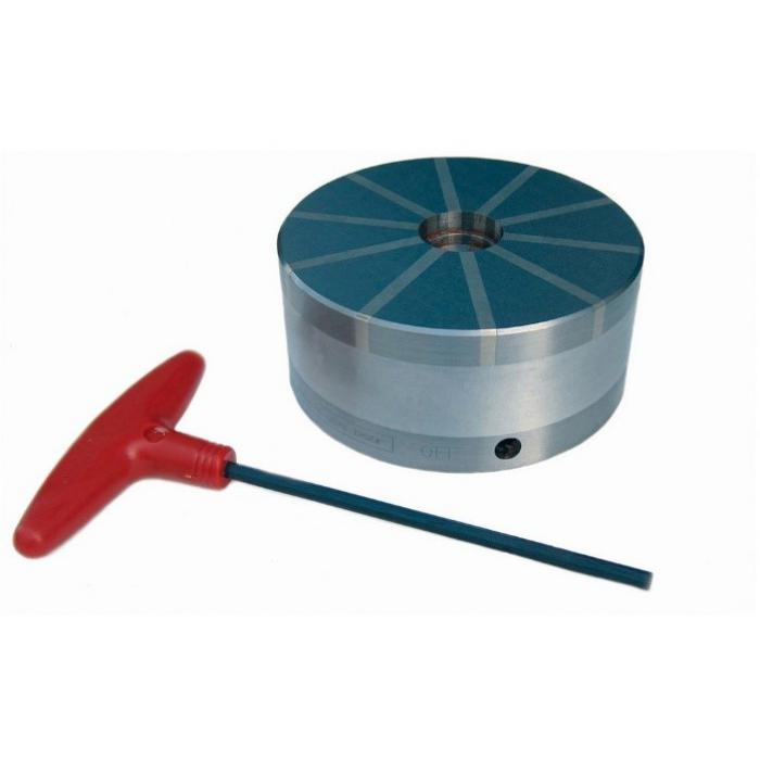 Magnetic chuck - round - with radial pole pitch - max. Speed ​​3000 rpm