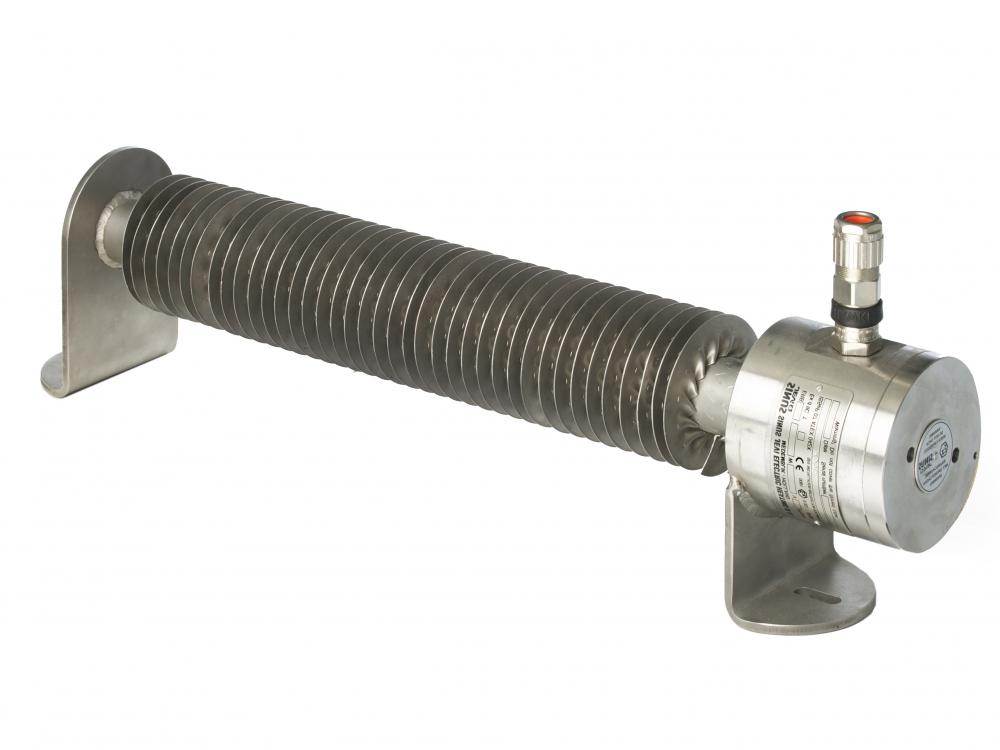 Forno a tubi alettati EX - acciaio inox V4A - antideflagrante - da 450 a 2500 W - lunghezza da 850 a 3150 mm - altezza 160 mm - larghezza 100 mm - diverse versioni