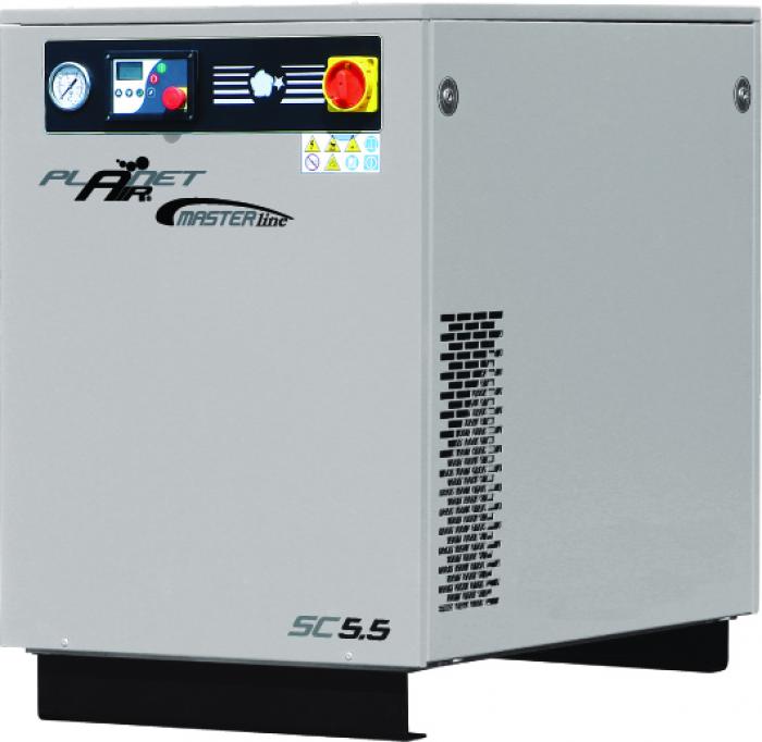 Skruvkompressorer - 10 bar - 700 l / min upp till 1900L / min - utan panna - 5,5 till 15 kW - MASTER LINE
