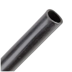 Silicone tube 60 ° Shore - ID 9.0 to 12.9 mm - Black / unreinforced
