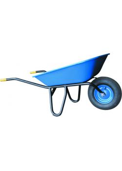 Quality wheelbarrow "F 85" - 400x100 mm - 85 l - pneumatic tires - varnished