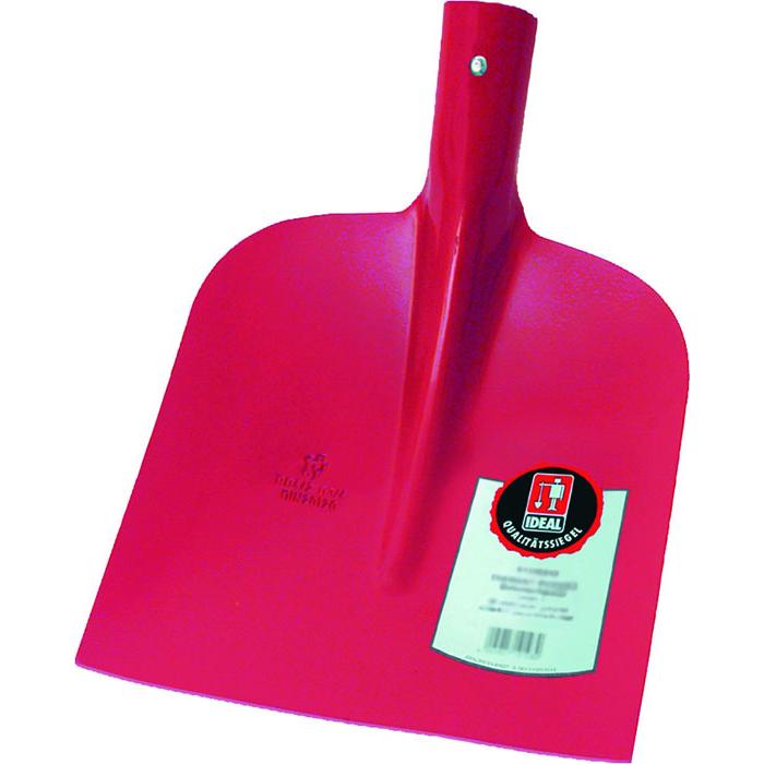 Holstein shovel "Ideal" - 3 / 4 raised - size 2 - red powder-coated