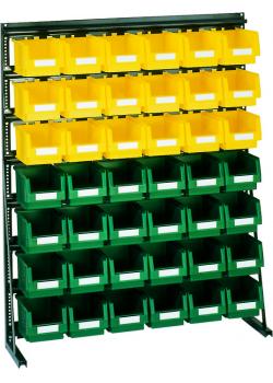 Vario Sichtkastenregal V10D - 42 PLK- Kästen - 1300 x 610 x 1240 mm