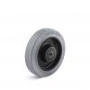 Elastic solid rubber wheel - with roller or ball bearings - wheel Ã˜ 100 to 160 mm - load capacity 125 to 400 kg