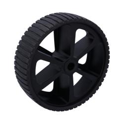 Thermoplastic wheel - with plain bearing - rim black - wheel Ø 260 mm - load capacity 200 kg