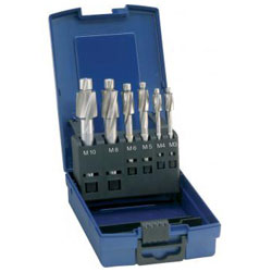 Countersink set for core or through hole - thread M3-M10