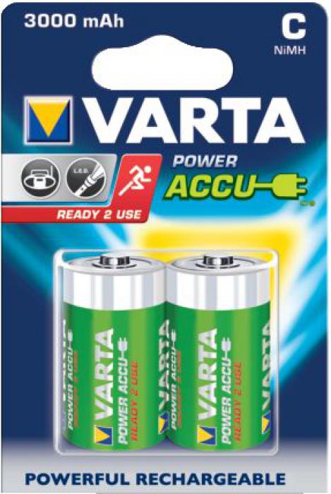 Oppladbare batterier "Rechargeable Power" - AA / AAA / C / 9-V