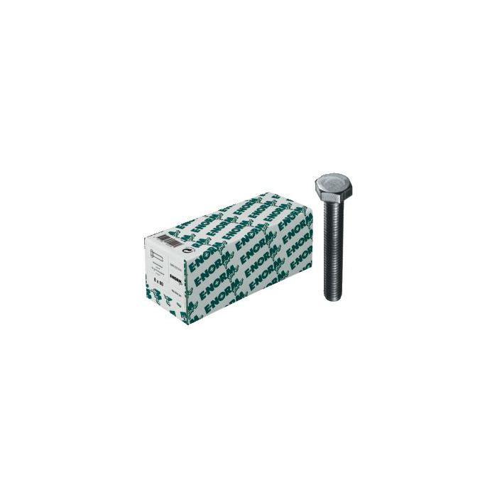 Sekskantskrue - E-NORMpro - DIN 933-8.8 - galvanisert - pris per PU