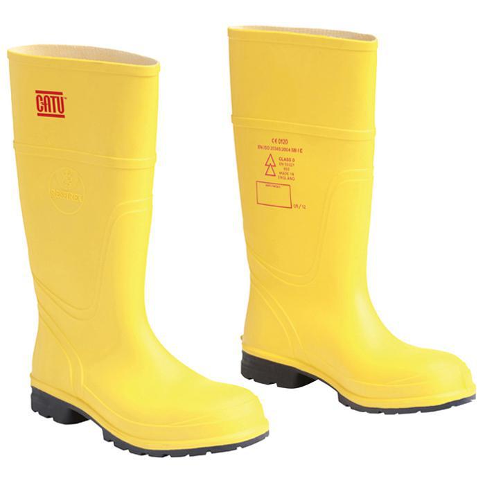 CATU electrically insulating boots - up to 20 kV - with steel toe cap - according to EN 50321 - sizes 39 to 50