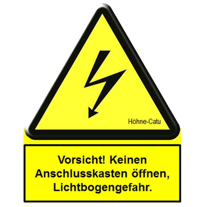Warnschild für Photovoltaik-Anlagen - "Batterieraum"