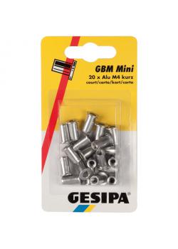 Blindnietmuttern GESIPA® - Mini-Pack - Alu