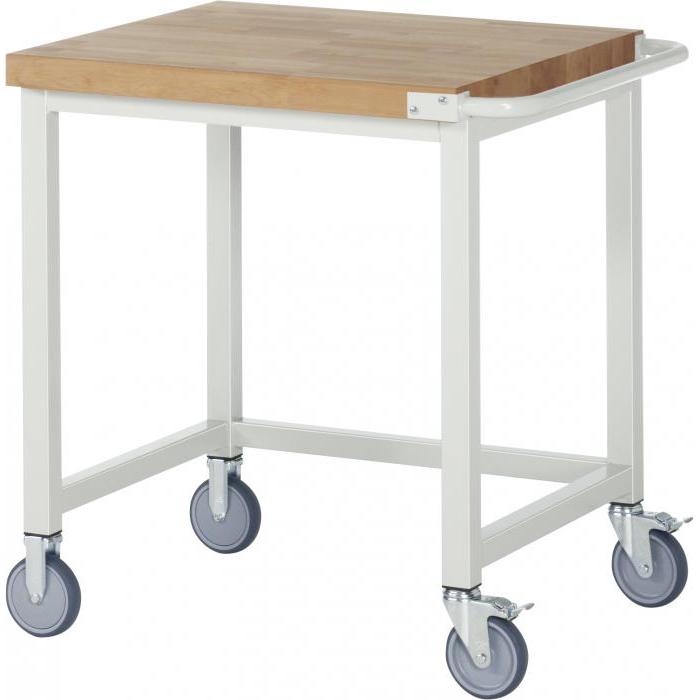 Workbench "Basic 8000" - mobile - area load max. 450 kg