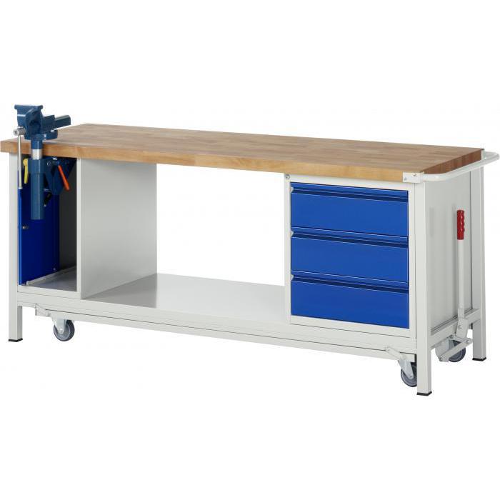 Workbench "Basic 8183" - lowerable chassis