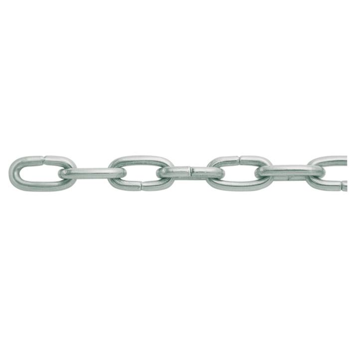 Urkæde - rund ståltråd - forniklet eller messing - på spole - pris pr. Rulle