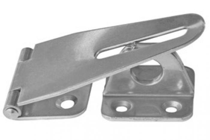 Dispositivo di sicurezza - acciaio inossidabile (V2A) - con piastra ad occhiello (Ø11 mm) - prezzo per confezione