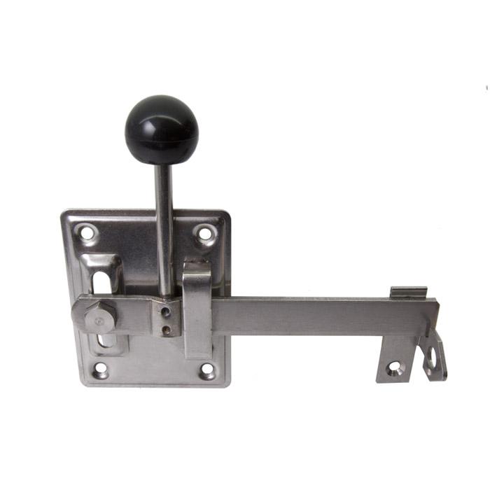 Garden gate latch - type 1 - right and left usable - adjustment range 40 mm - price per piece or VE