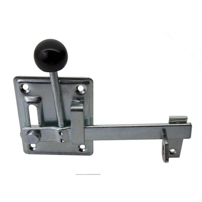 Garden gate latch - type 1 - right and left usable - adjustment range 40 mm - price per piece or VE