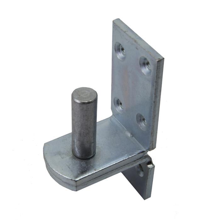 Screw-on block - steel - galvanized or hot-dip galvanized - on plate for screwing on