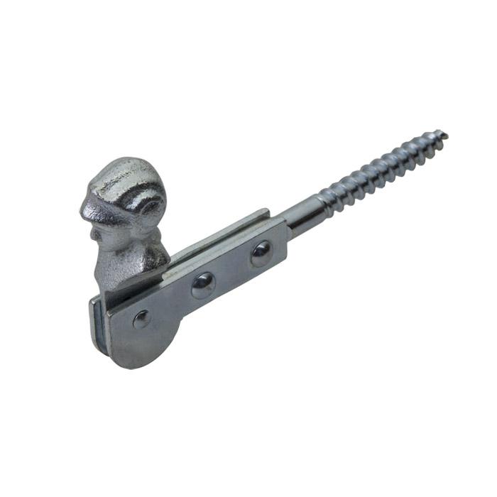 Shutter lock - steel - galvanized - for screwing in thread 10x55 - pack of 10 or 20 pieces