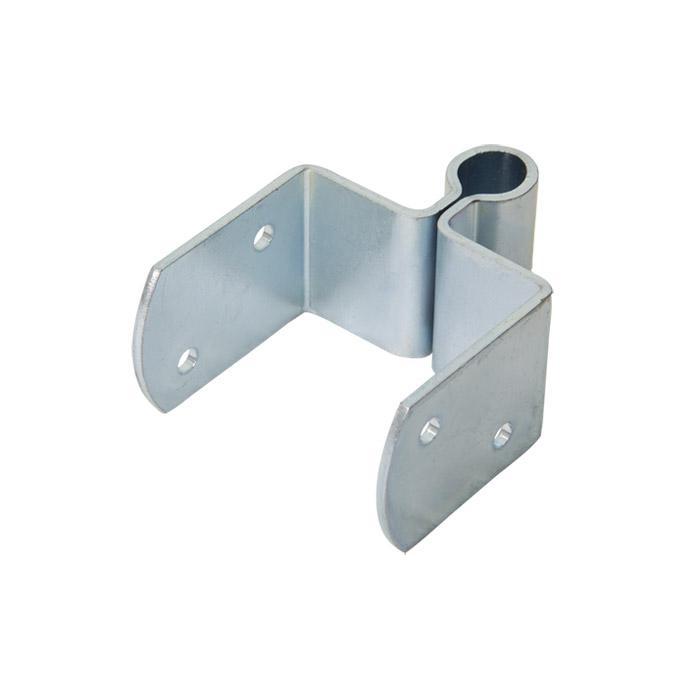 Flettet gjerdetape - stål - U-form - galvanisert - for dor Ø 10 mm - pris per pakke