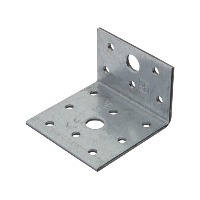 Angle connector - sendzimir galvanized - unequal legs - CE marking - price per pack