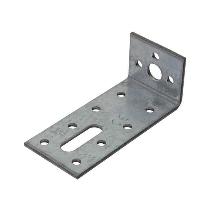 Angle connector - sendzimir galvanized - unequal legs - CE marking - price per pack