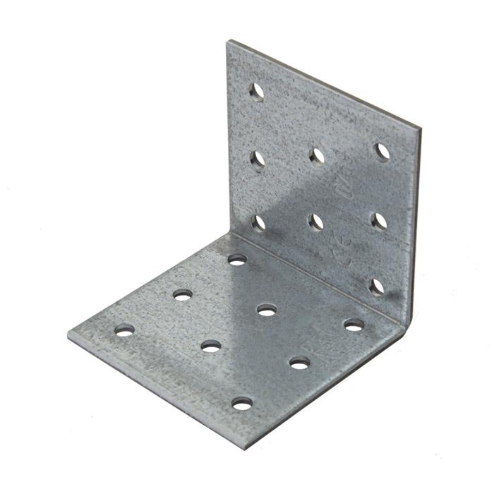 Perforated plate angle - with Sendzimir galvanizing - price per PU