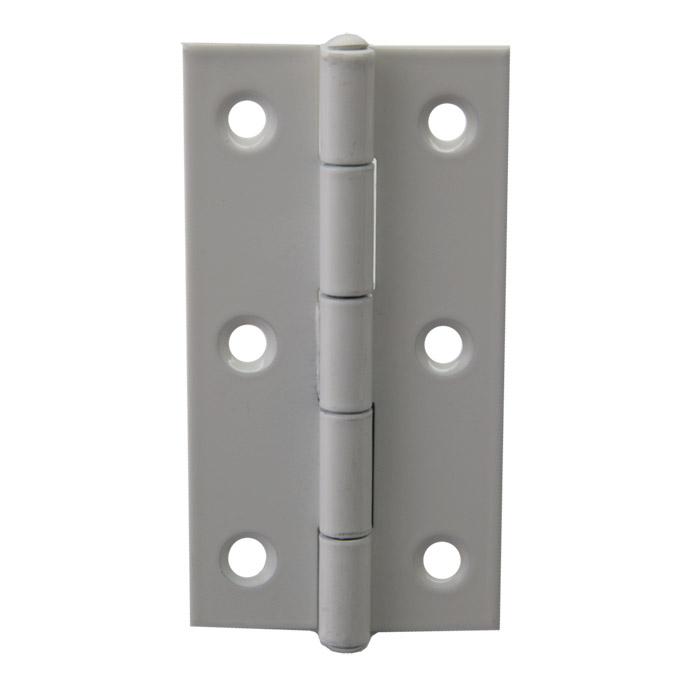 Hinge - DIN 7954 A - rolled - narrow - galvanized - pack of 10 - price per pack