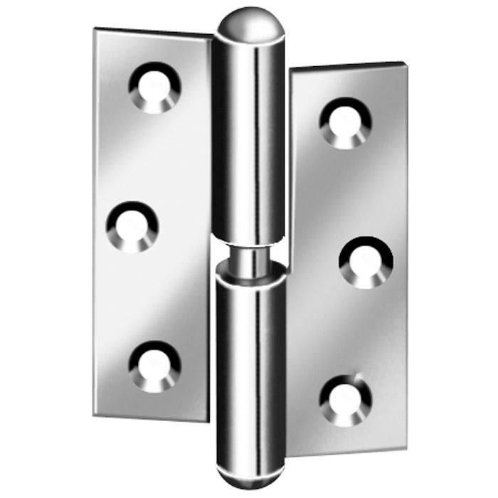 Standard hinge - rolled - right / left - price per pack
