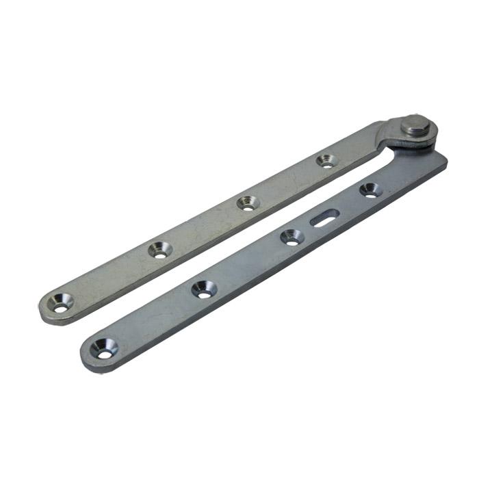 Wall panel hinge - galvanized - right / left - pack of 50 pieces - price per pack