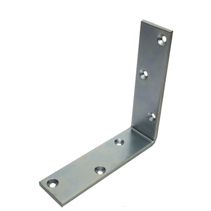 Beam angle - steel - galvanized - recessed inside - thickness 5 mm - pack of 10 pieces - price per pack