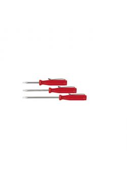 Small screwdriver - slot - with clip - Series 500
