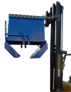 Tilting bottom container - 0.5 m³ - 3.0 m³ - 3000 kg load type BCA