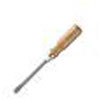 Screwdriver with wooden handle - blade width 3.5 to 14mm