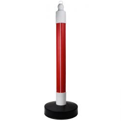 Traffic Post "RETRO-POST" - Fillable - Red Color