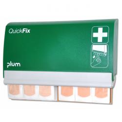 QuickFix - Plaster Dispenser "DUO" Plum - tekstiler og vandtæt puds