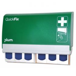 QuickFix - Distributeur de pansements Plum - Détectable - Pack de recharges