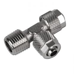 CK-Fittings - L-Hose Connector Union - Nickel Plated Brass