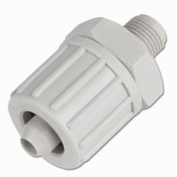 Straight Hose Connector For TX-Fabric Hoses - PP - Up To 10 bar