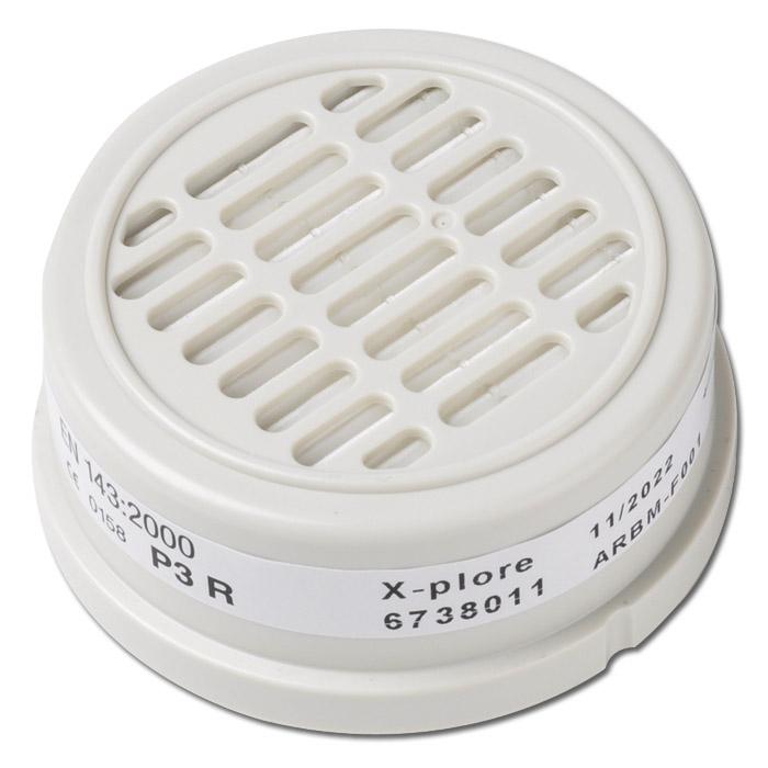 Filter für DRÄGER X-Plore Doppelfilter Atemschutzmasken - für Bajonetanschluss  - VE 2 Stück