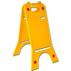 Caution Signs - Neutral "BLANK-POSITIONER" - Yellow Color
